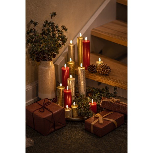 LED sveče v kompletu 2 ks (višina 6,5 cm) Sille Mini – Sirius-image-2