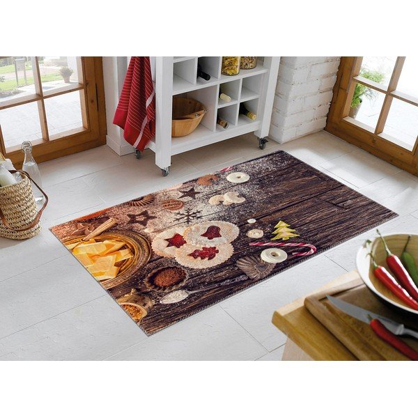 Preproga Vitaus Piškotki za božično obdobje, 50 x 80 cm-image-1