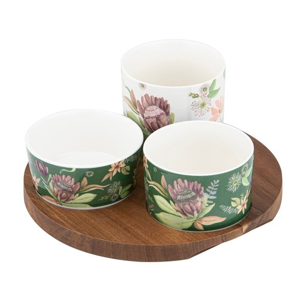 Porcelanast komplet za serviranje 3 ks Leura – Ladelle