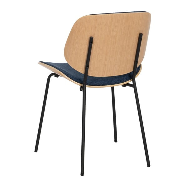 Temno modri jedilni stoli v kompletu 2 ks Elio – Ixia-image-4