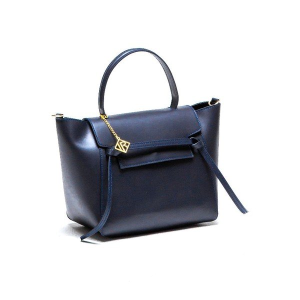 Usnjena torbica Isabella Rhea 394 Blu-image-4