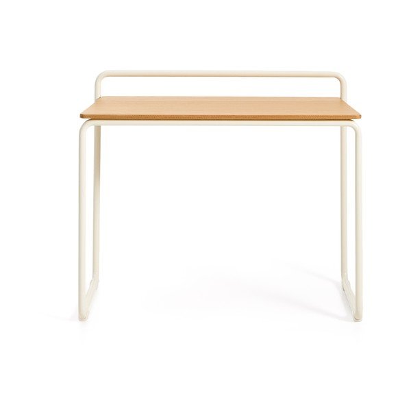 Otroška pisalna miza z mizno ploščo v jesenovem dekorju 45x82 cm Tinn – Kave Home-image-2