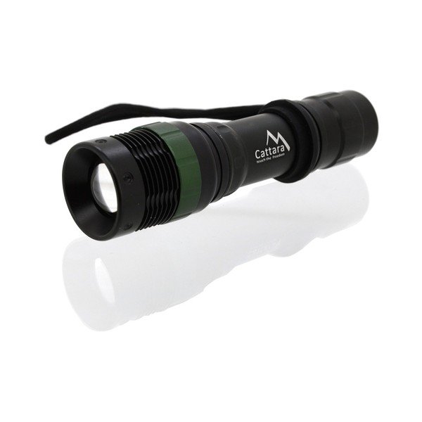 Črna žepna LED svetilka Cattara ZOOM-image-2
