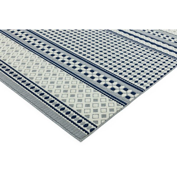 Modro-bele preproga Asiatic Carpets Antibes Geometric, 160 x 230 cm-image-3