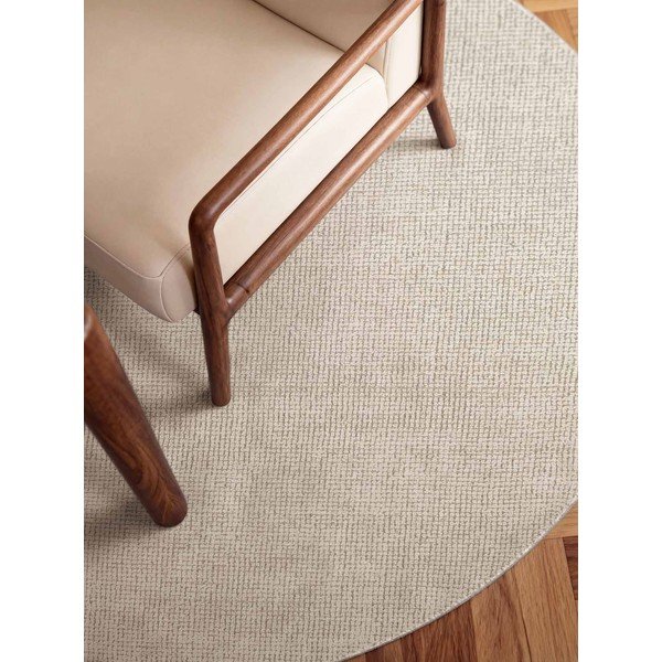 Kremno bela ročno tkana volnena okrogla preproga ø 160 cm Greenwich – Ted Baker-image-4