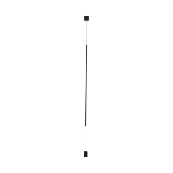 Mat črna aluminijasta LED stoječa svetilka (višina 300 cm) Elettra – Nova Luce