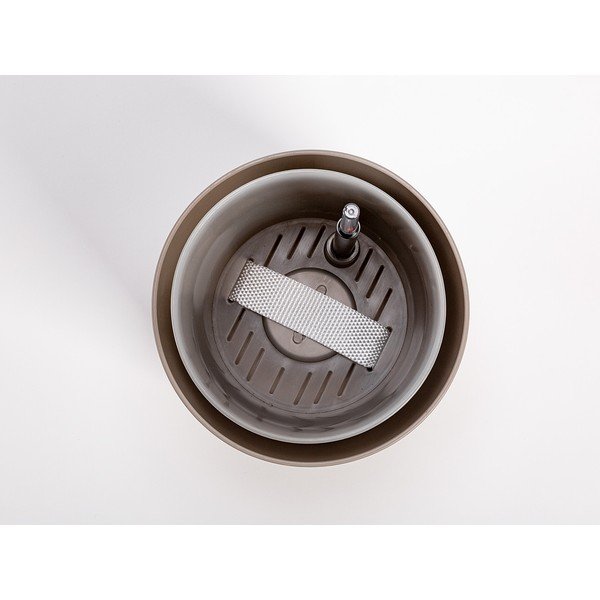 Bež samozalivalni cvetlični lonček Plastia Tolita, ø 16 cm-image-1