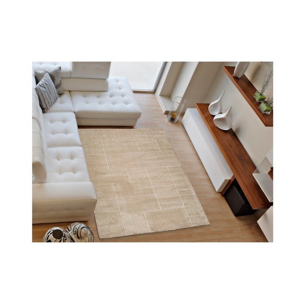 Bež preproga Universal Tanum Dice, 80 x 150 cm-image-1