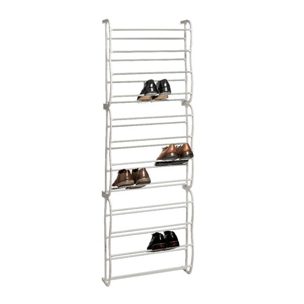Belo kovinsko stensko stojalo za čevlje – Premier Housewares-image-1
