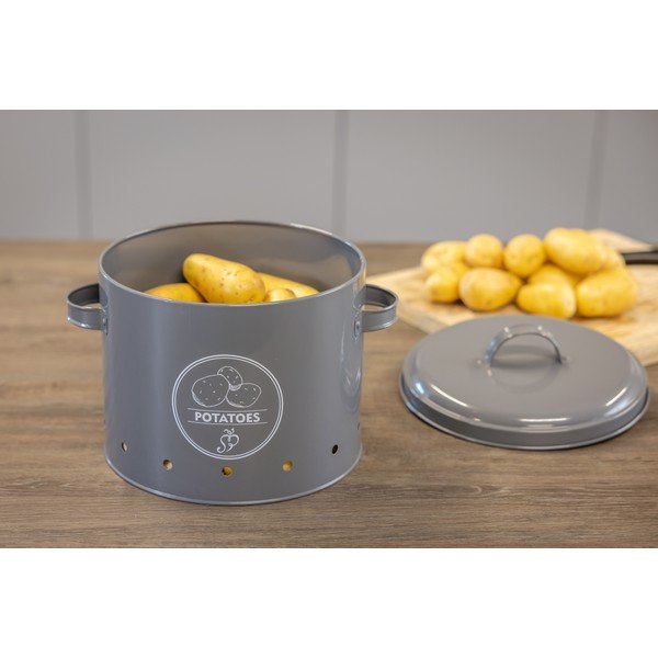 Jeklena posoda za shranjevanje krompirja Secret Du Potager – Esschert Design-image-1