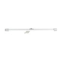 LED stenska svetilka v srebrni barvi Quickset 966 – Pelipal