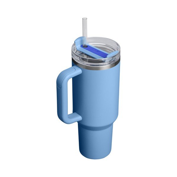Modra termovka s slamico iz nerjavečega jekla 1,18 l Quencher H2.O FlowState™ Tumbler Blue Sky – Stanley-image-2