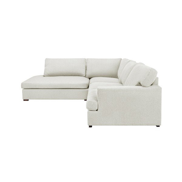 Krem in bela kotna zofa Windsor & Co Sofas Daphne, levi kot-image-2