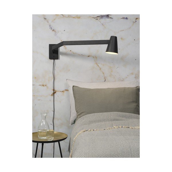 Črna stenska svetilka Biarritz – it's about RoMi-image-4