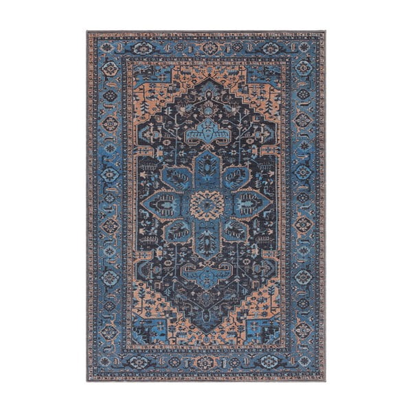 Modra preproga 170x120 cm Kaya - Asiatic Carpets