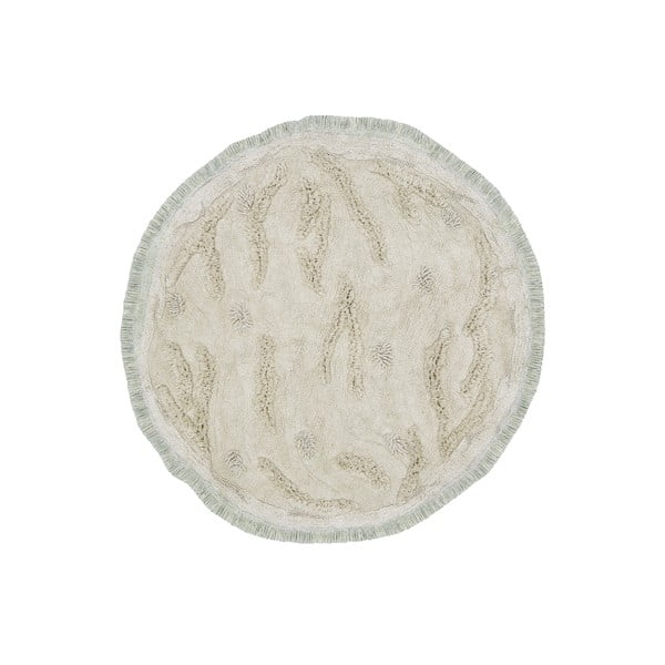 Bež bombažna otroška igralna preproga ø120 cm Island – Lorena Canals-image-3