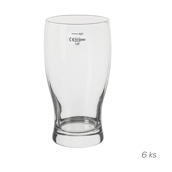 Kozarci v kompletu 6 ks 500 ml Belek – Orion-image-2