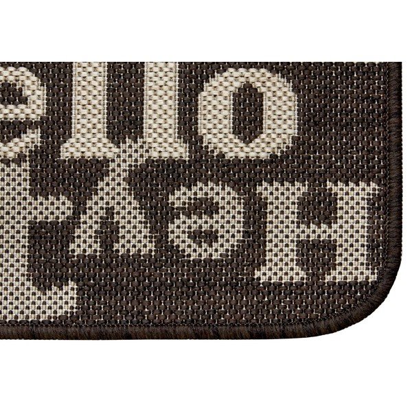 Rjav predpražnik Hanse Home Weave Bonjour, 50 x 80 cm-image-1