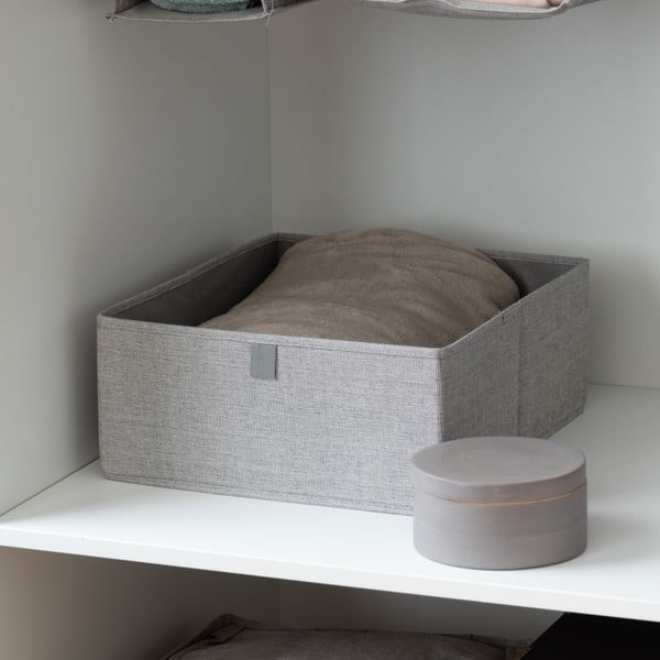 Kompaktor Oxford siva škatla za shranjevanje, 56 x 36 cm-image-1