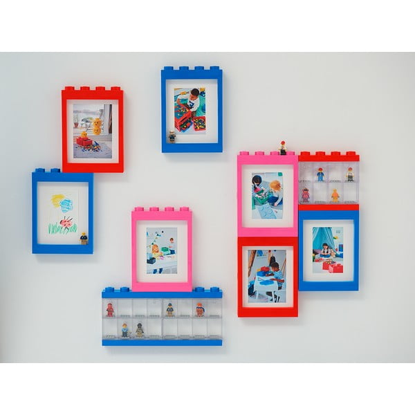 Rdeč okvir za fotografije LEGO®, 19,3 x 26,8 cm-image-1