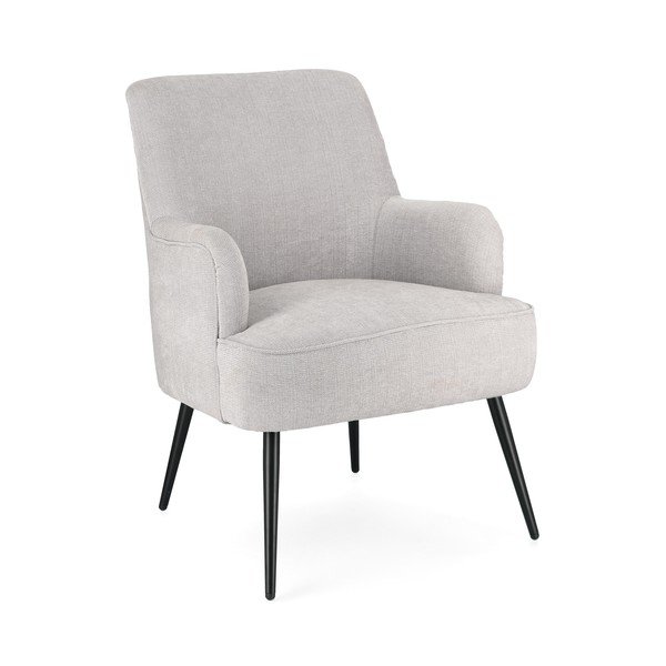 Svetlo siv fotelj Ernestine – Yes Everyday