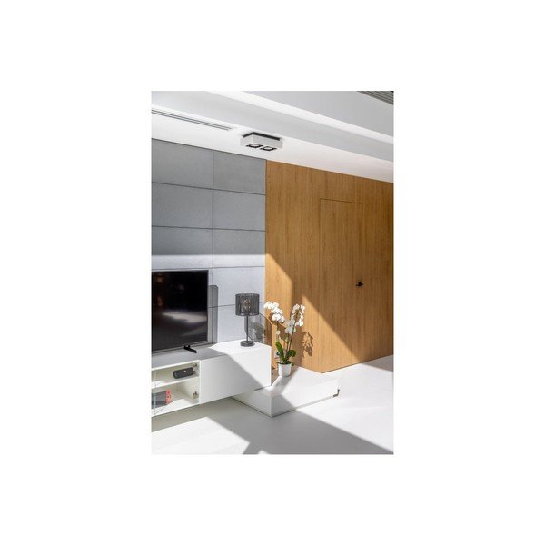 Bela stropna svetilka s kovinskim senčilom 34x18,5 cm Loid – GTV-image-4