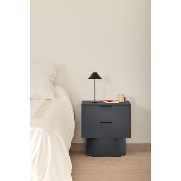 Antracitno siva nočna omarica Totem – Teulat-image-1