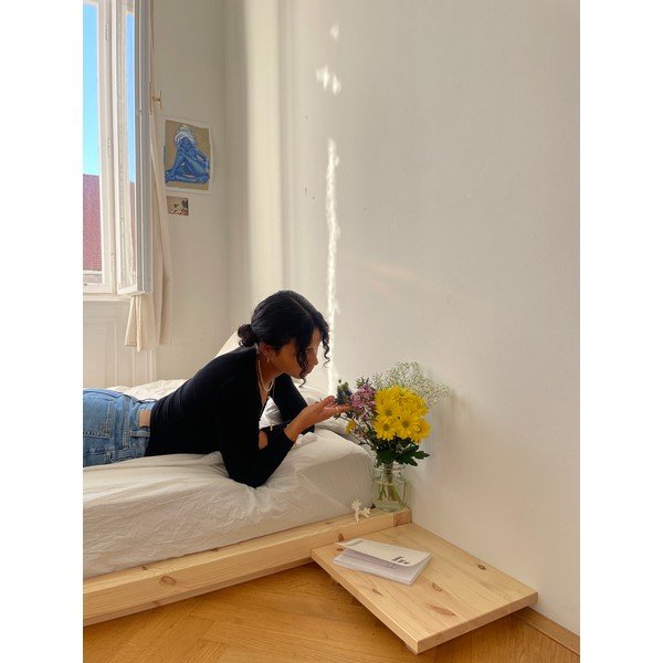 Nočne omarice v kompletu 2 ks v naravni barvi Dock – Karup Design-image-3