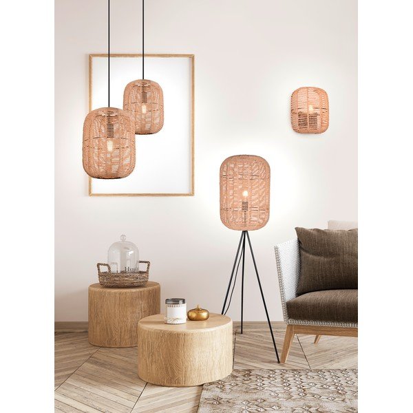 Bež stenska svetilka Runa – Trio-image-1