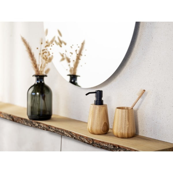 Bambusov lonček za zobne ščetke v naravni barvi Maru – Wenko-image-1