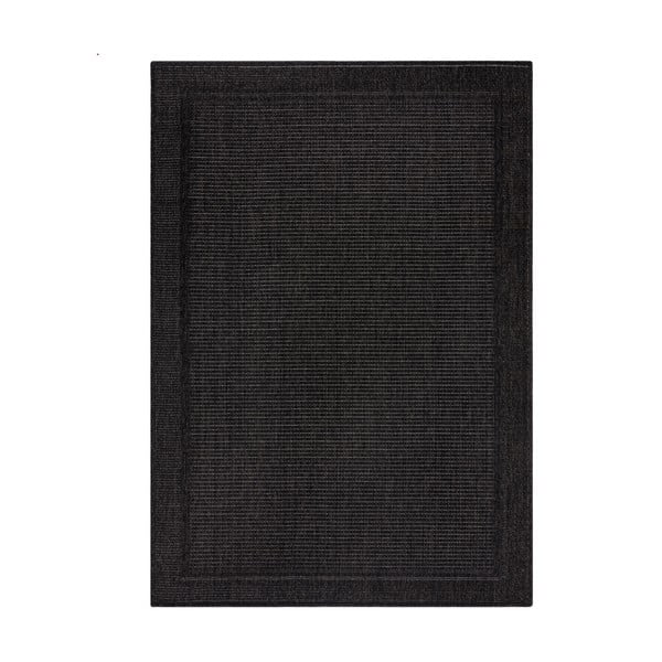Temno siva zunanja preproga 133x170 cm Weave – Flair Rugs