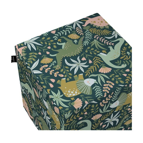 Zelen otroški tabure Magic - Yellow Tipi-image-1