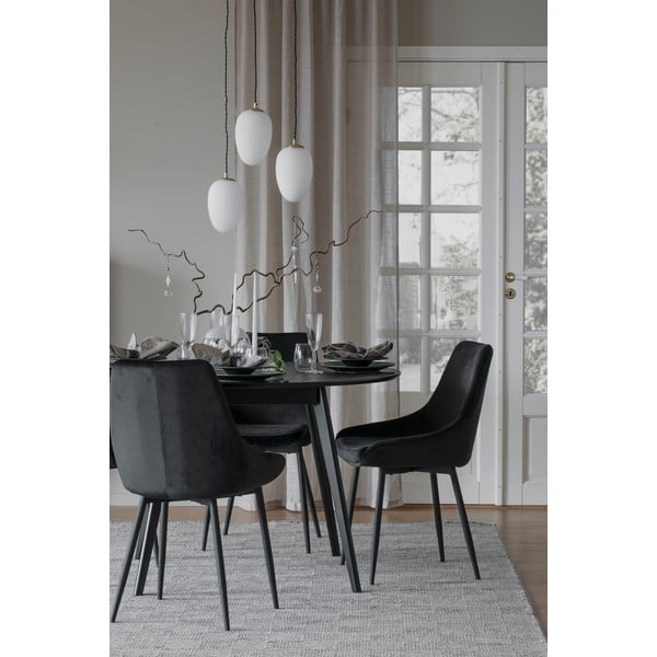 Temno sivi jedilni stoli v kompletu 2 ks Sierra – Rowico-image-1