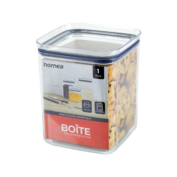 Plastična posoda za shranjevanje za živila – Homéa-image-1