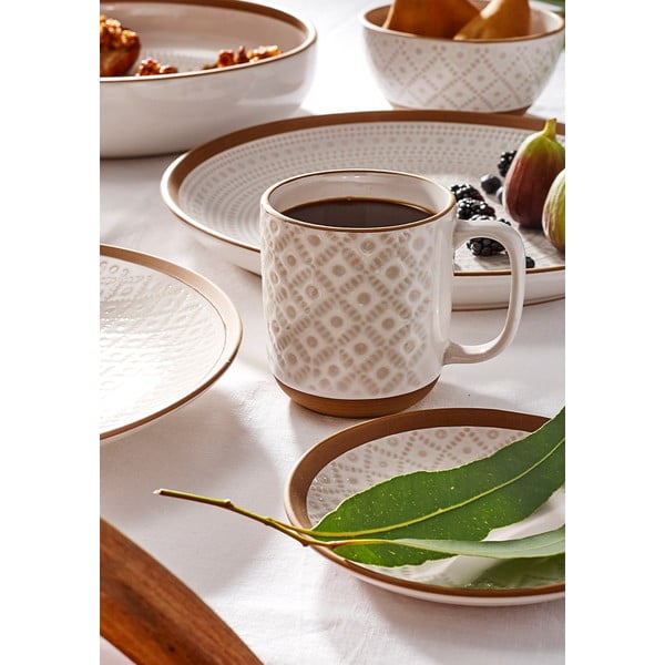 Bela lončena skodelica 450 ml Intrinsic - Ladelle-image-1