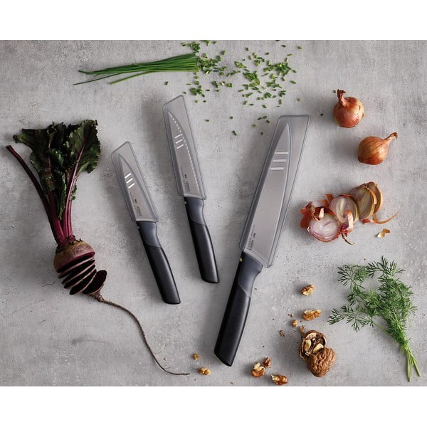 Komplet nožev iz nerjavečega jekla z zaščitami 3 ks Elevate – Joseph Joseph-image-2