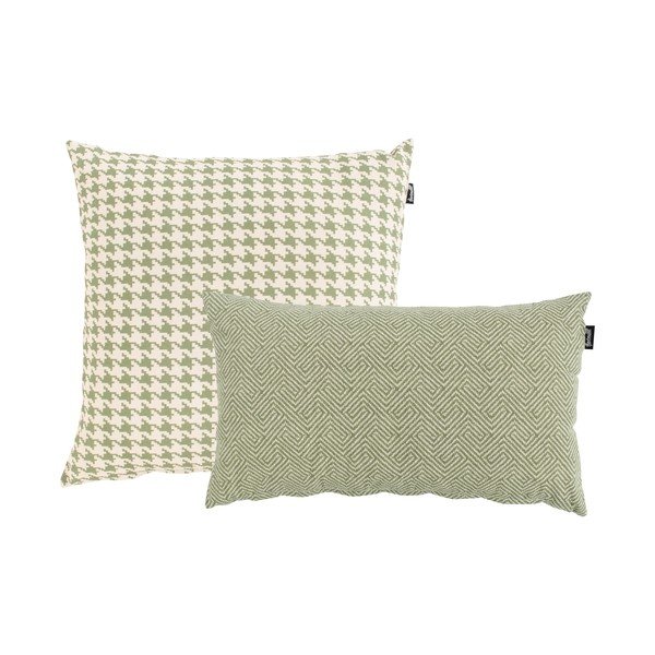 Zeleno-bela zunanja blazina Hartman Poule, 50 x 50 cm-image-3