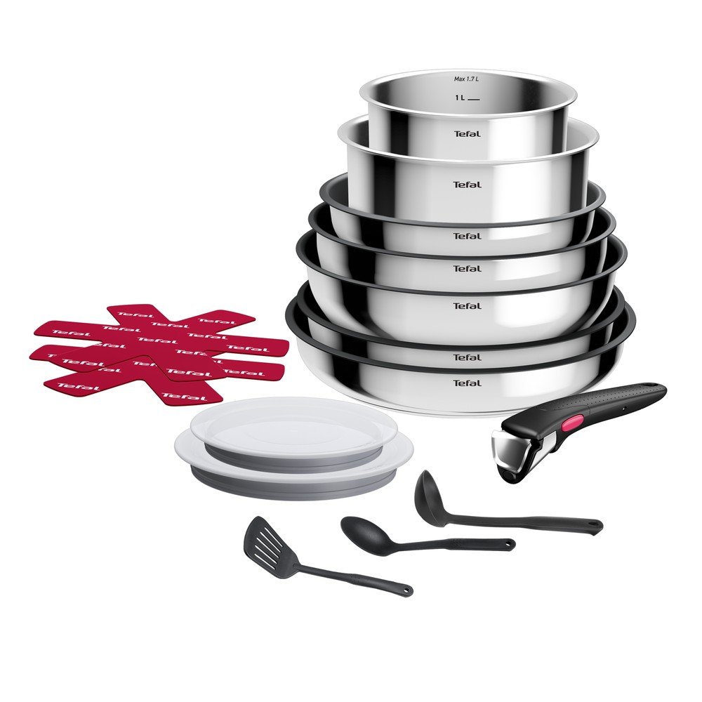 Aluminijast komplet loncev 15 ks INGENIO Cook Eat L881SF04
