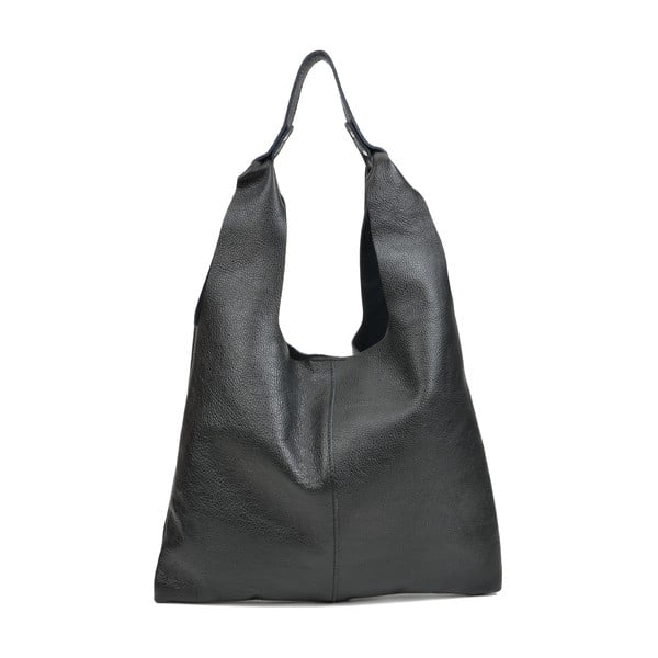 Črna ženska usnjena torbica Sofia Cardoni