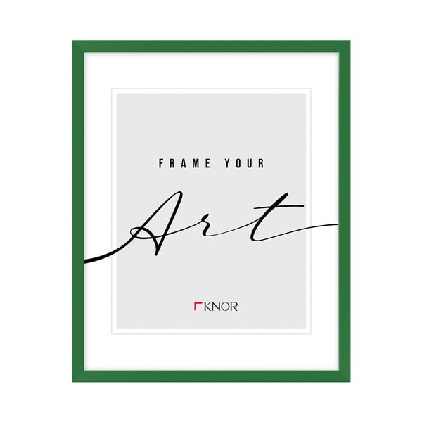 Zelen stenski okvir 26x32 cm – knor-image-1