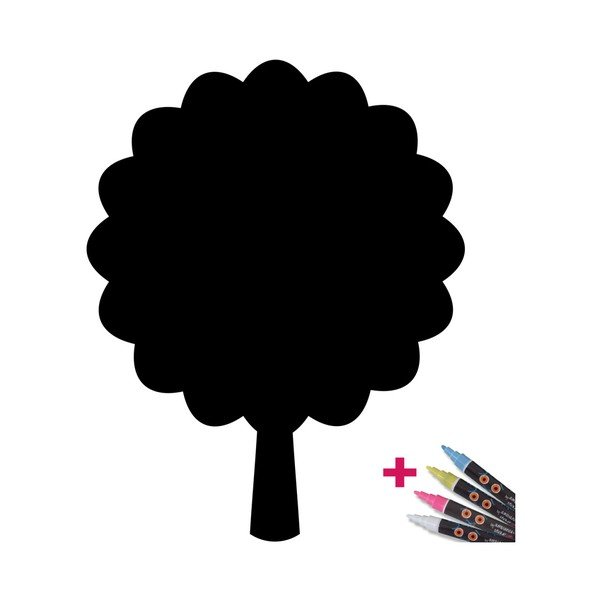 Komplet 4 markerjev Fanastick Tree in nalepk za označevanje-image-1