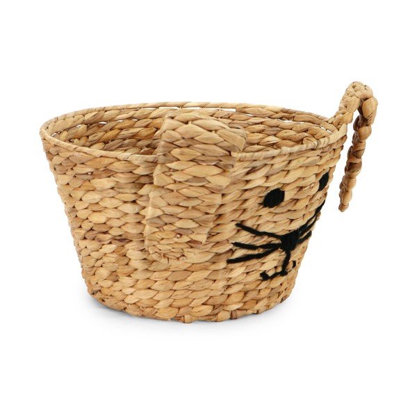 Otroška škatla za shranjevanje iz vodne hijacinte v naravni barvi ø 35x26 cm Rabbit – Compactor-image-4