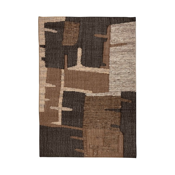 Rjava volnena preproga 200x300 cm Briton – Dutchbone