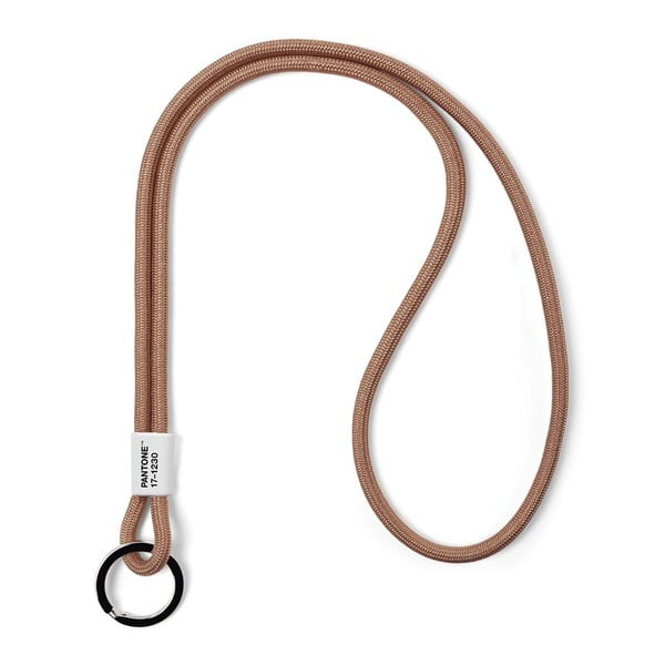 Svetlo rjav obesek za ključe Mocha Mousse 17-1230 – Pantone