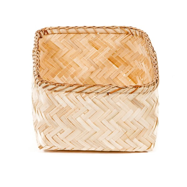 Košara za shranjevanje iz bambusa Compactor Halong Basket, 30 x 15 cm-image-1