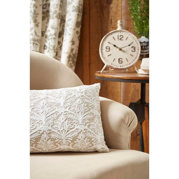 Kremno beli fotelj Chambray - Comptoir de Famille-image-2