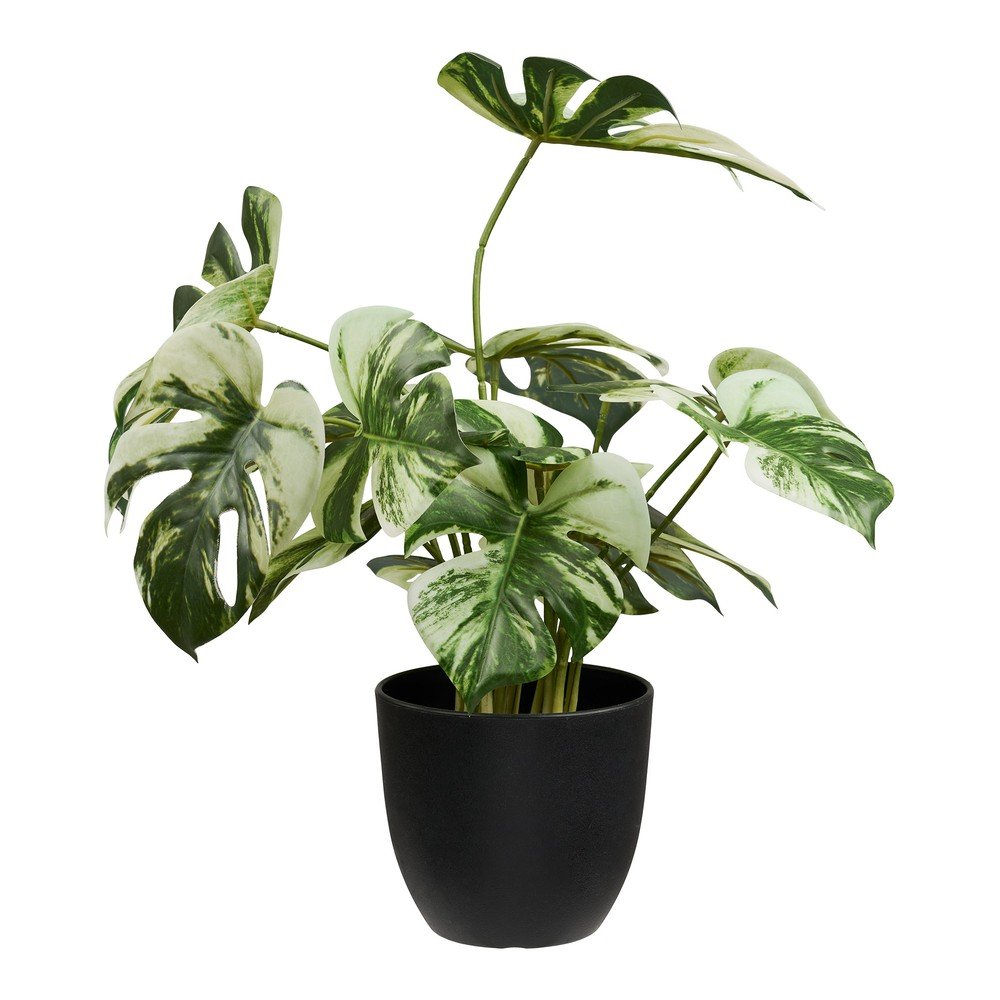 Umetna rastlina (višina 41 cm) Monstera