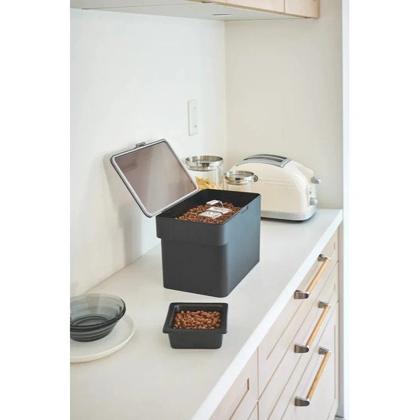 Komplet posode in škatle za brikete za hišne ljubljenčke Tower – YAMAZAKI-image-1