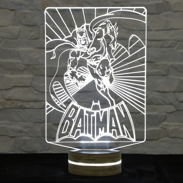 3D namizna svetilka Batman