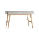 Otroška pisalna miza z belo mizno ploščo 94x120 cm Swing – Pinio